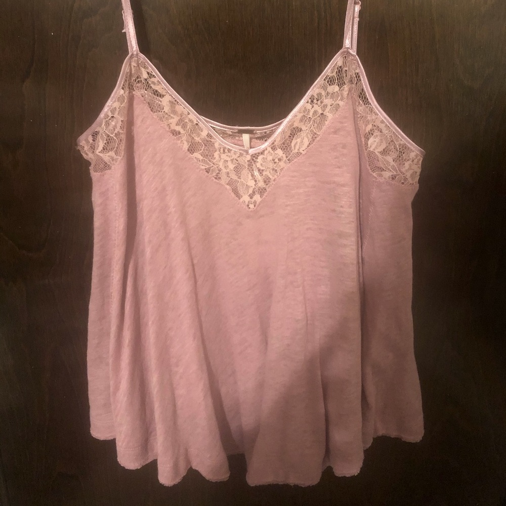 Free people lace tank top